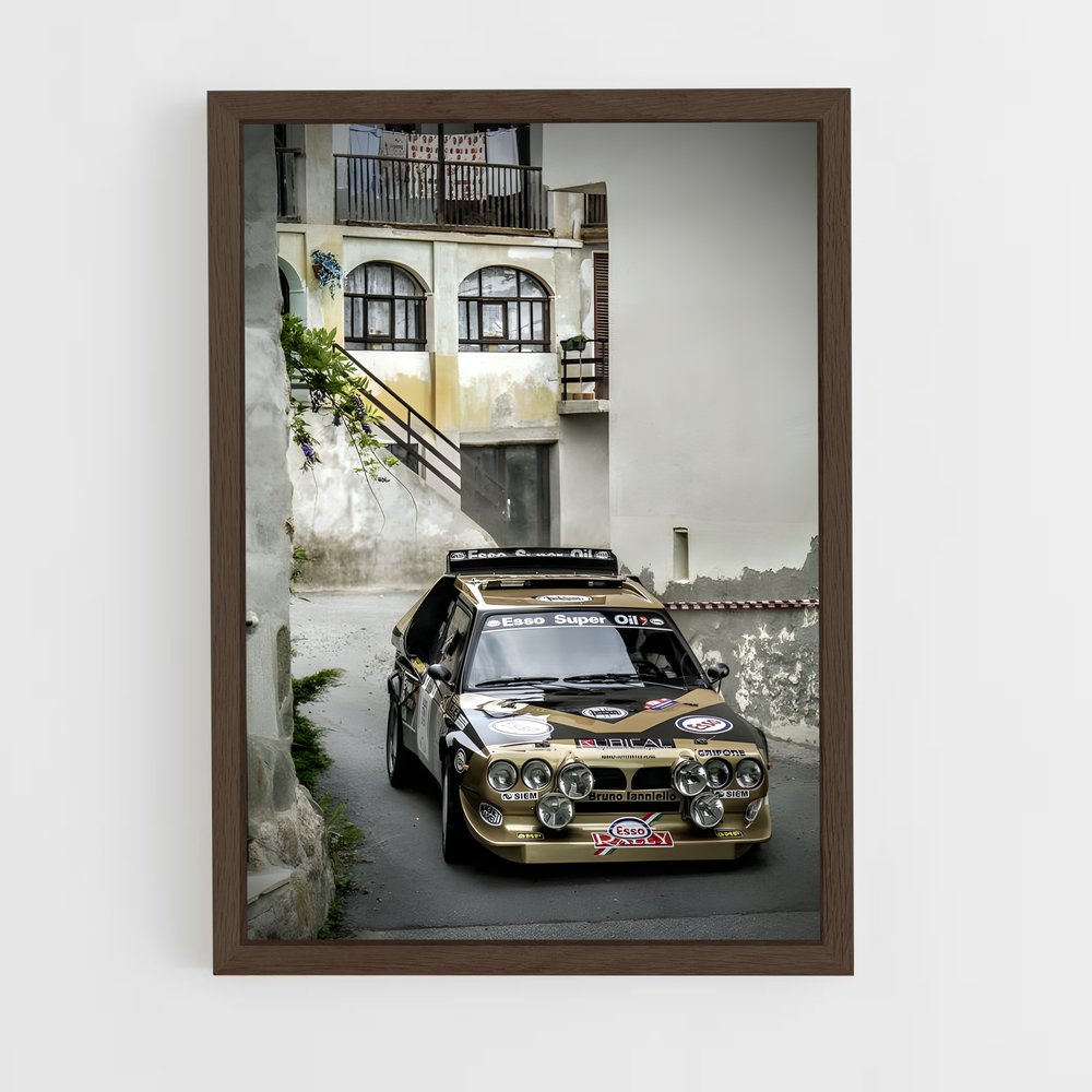 Poster Delta Rendez-vous – affiche Lancia (vue 5)